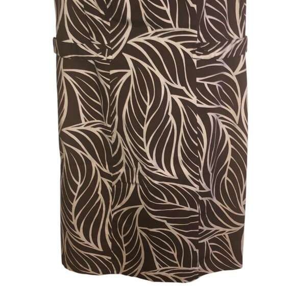 GEORGE By Mark Eisen Sz 12 Women's Unlined Sleeveless Scoop Neck Sheath Dress - Picture 4 of 8